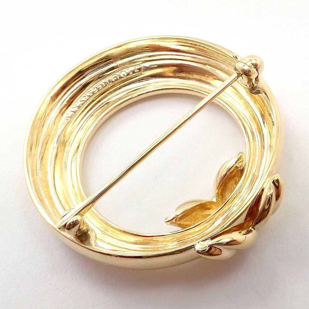 Tiffany & Co. 18k Yellow Gold Large X and O Open … - image 7