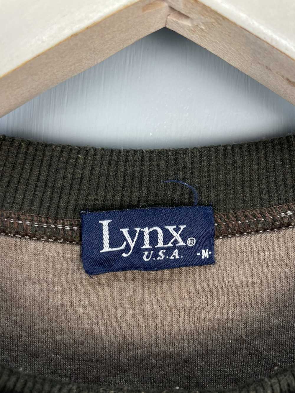 Streetwear × Vintage Vintage LYNX USA big Logo sw… - image 6