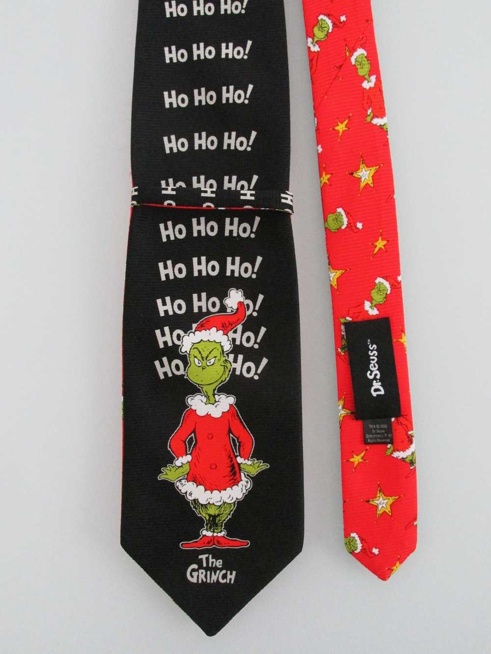 Other Dr. Seuss/Grinch Reversible Christmas Tie - image 5