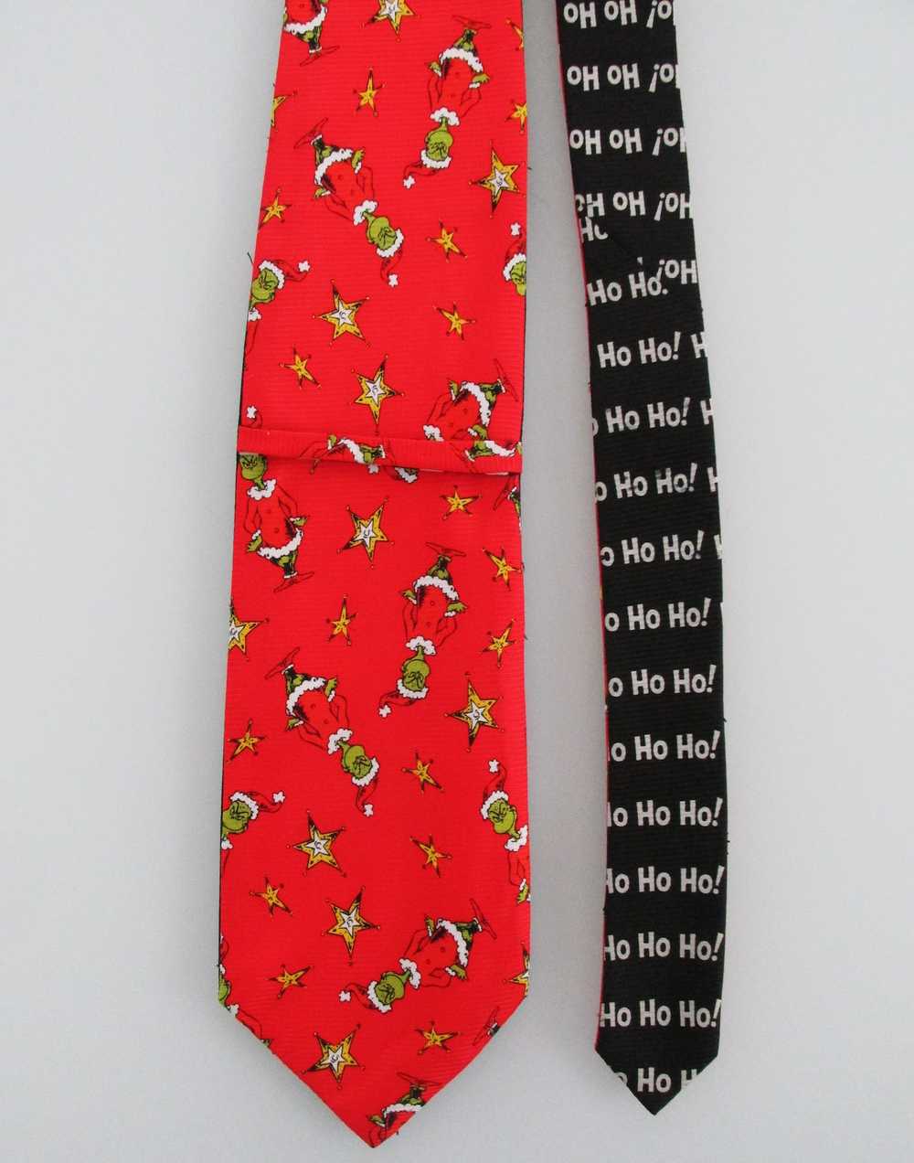 Other Dr. Seuss/Grinch Reversible Christmas Tie - image 6