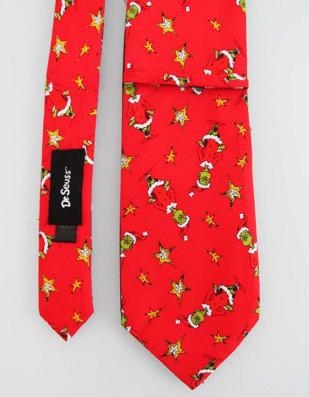 Other Dr. Seuss/Grinch Reversible Christmas Tie - image 8