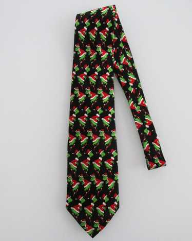 Other Dr. Seuss/Grinch Christmas Silk Tie