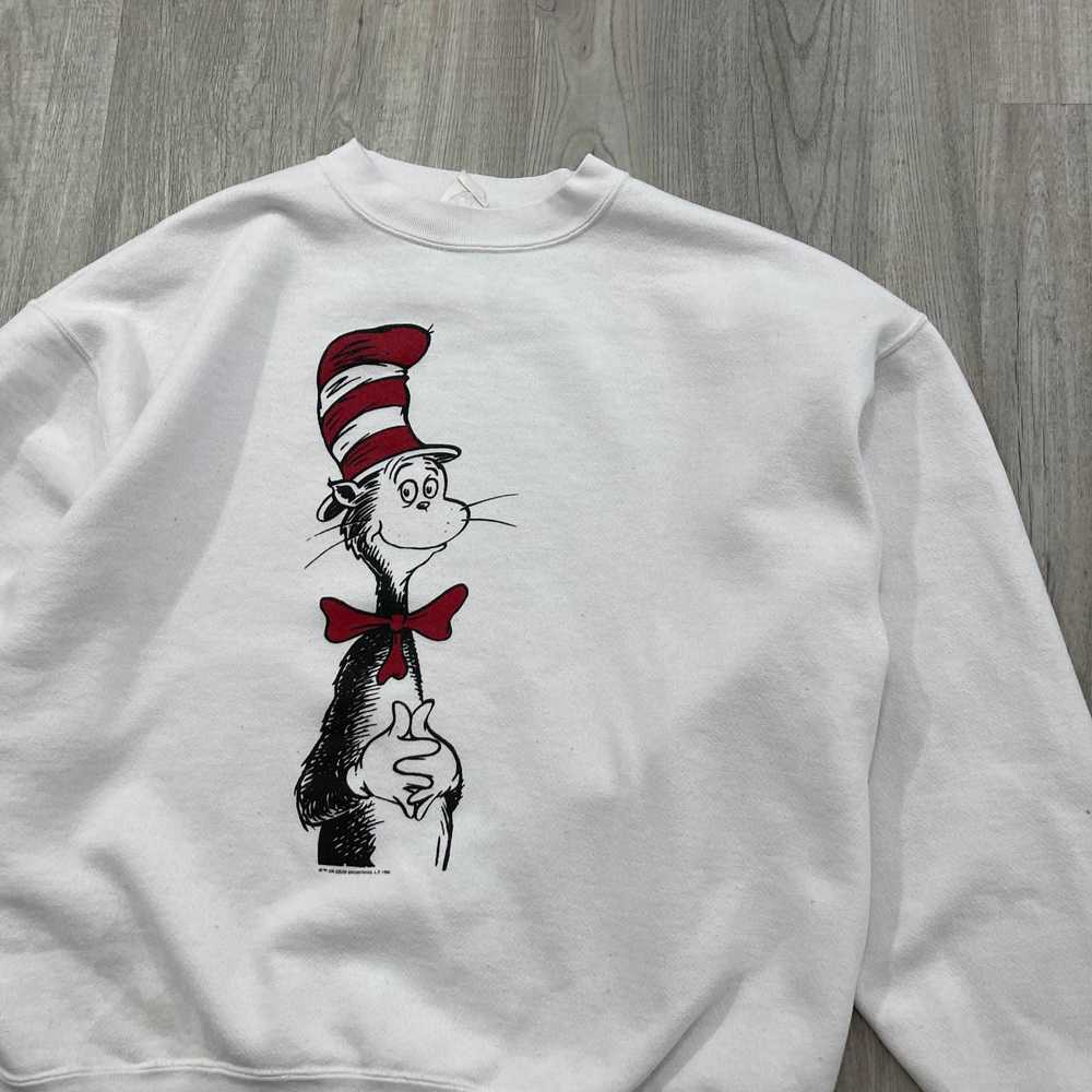 Supreme Cat In The Hat Dr. Seuss Beanie FW18 Blue Authentic