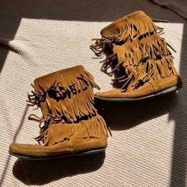 Minnetonka 3-Layer Fringe Boot - image 1