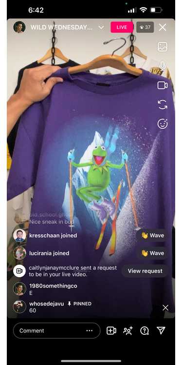 Vtg Kermit shirt (secondhand)