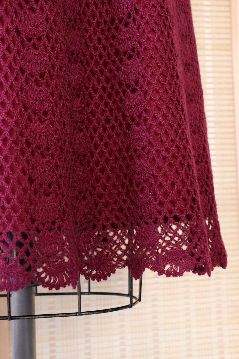 Plum Crochet Midi S-L - image 5