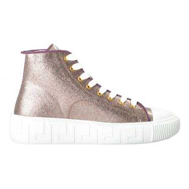 Versace Leather trainers - image 1