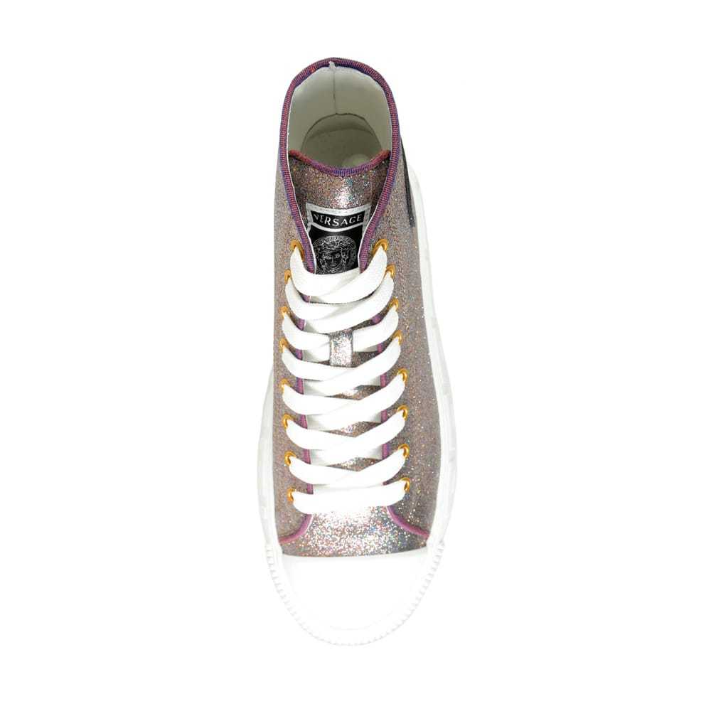 Versace Leather trainers - image 2