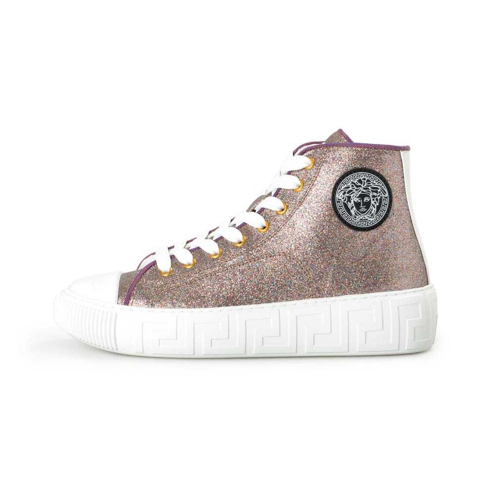 Versace Leather trainers - image 6