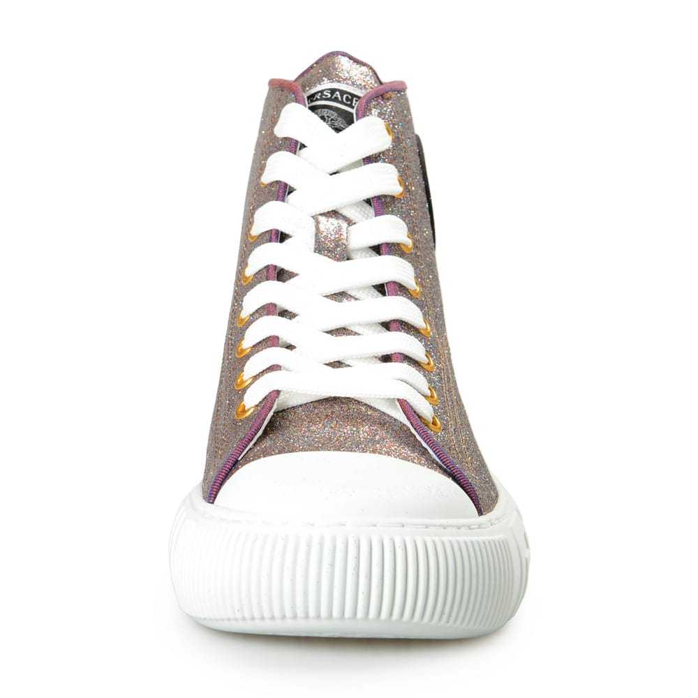 Versace Leather trainers - image 7