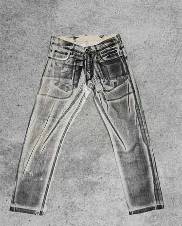 Rick Owens DRKSHDW Detroit Jeans - Made In Japan 14oz Orange-ish Denim