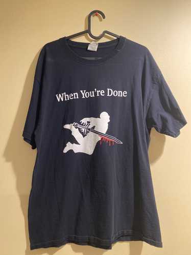 Vintage When You’re Done Tee - image 1
