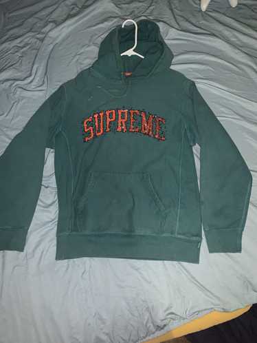 Supreme x Louis Vuitton Arc Logo Red Sweatshirt – Crepslocker