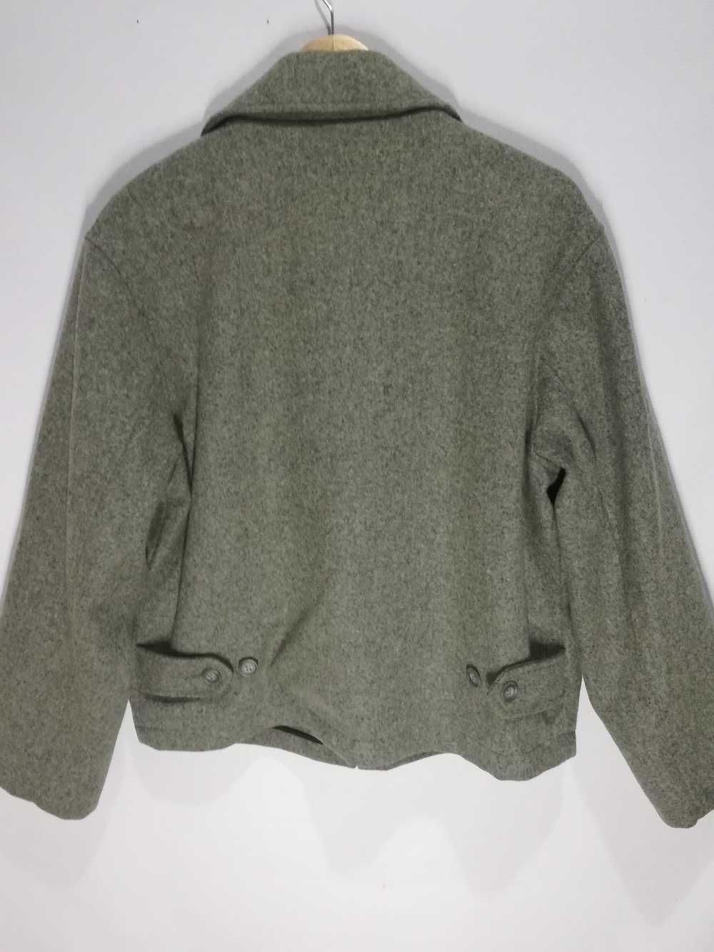 Oshkosh vintage oshkosh zipper wool jacket - image 2