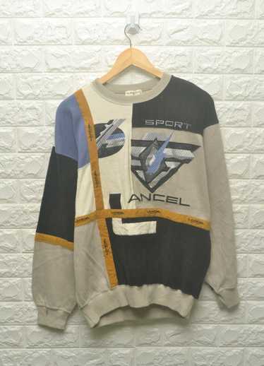 Lancel Vintage Lancel Paris logo swag 90s sweatsh… - image 1