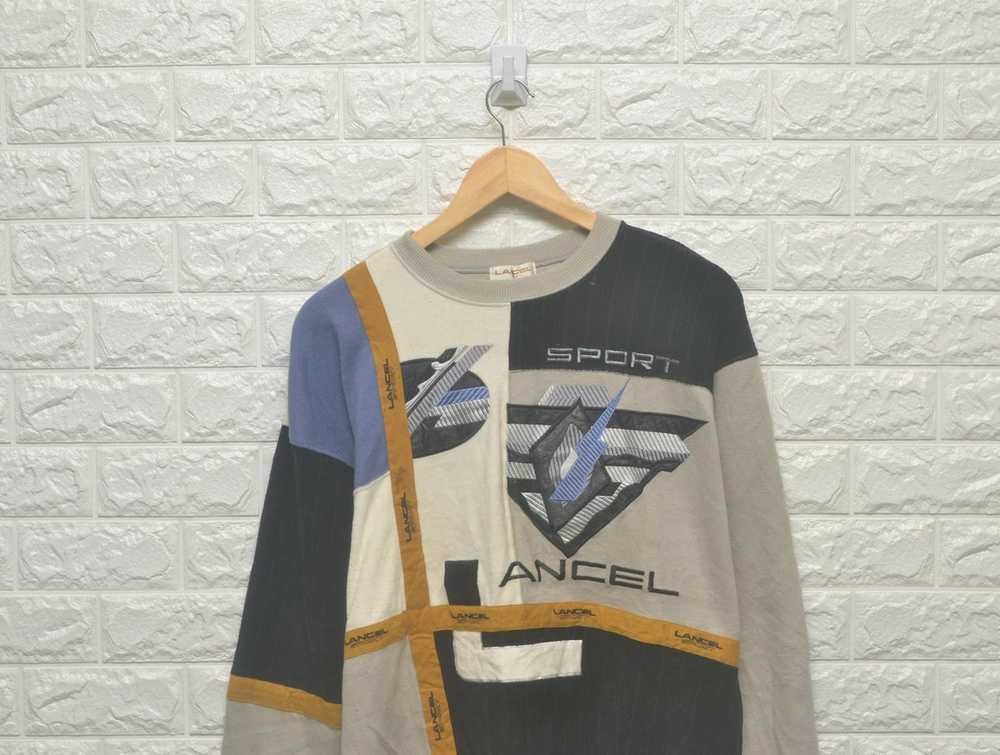 Lancel Vintage Lancel Paris logo swag 90s sweatsh… - image 3