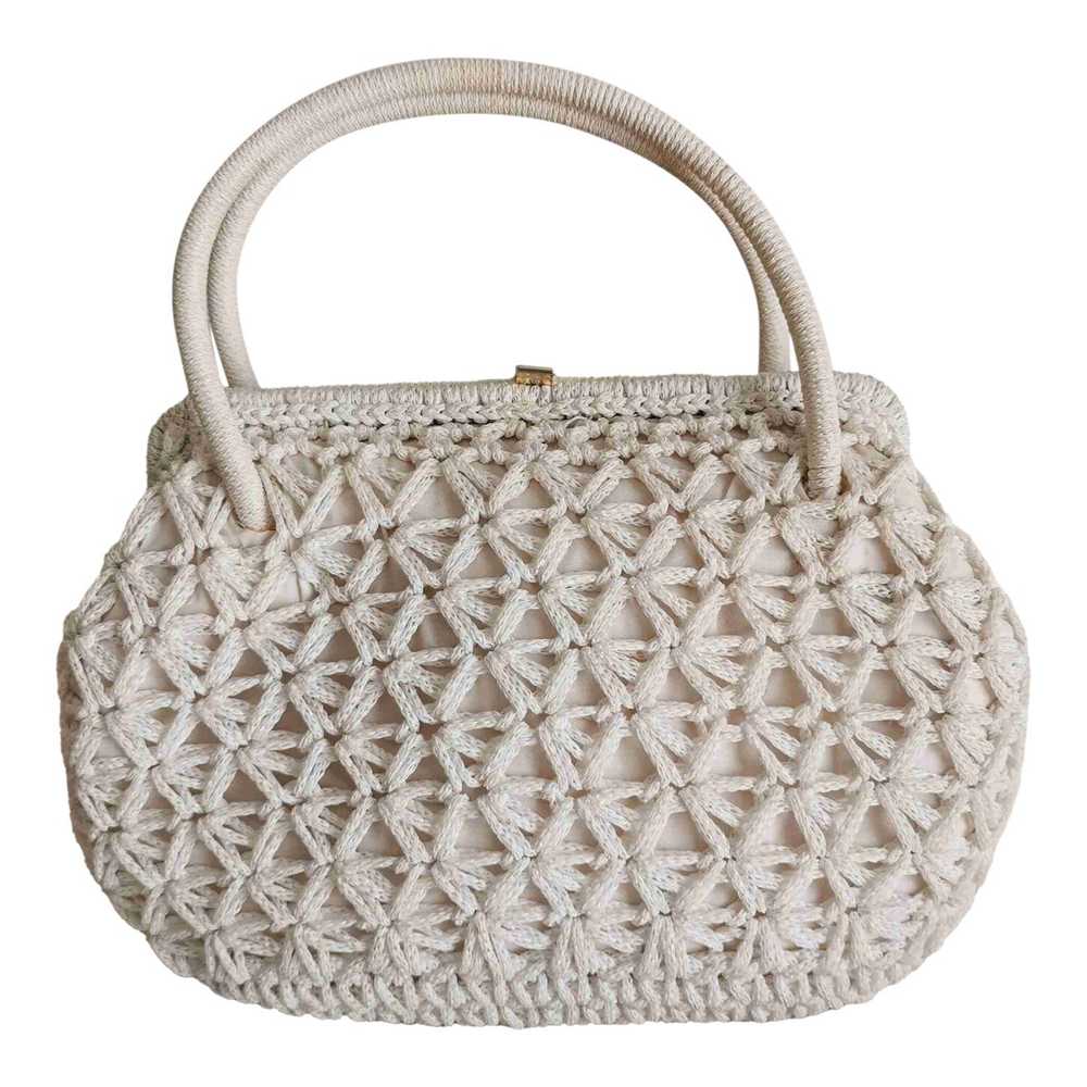 Braided cotton handbag - image 1