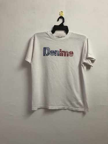 Denime × Japanese Brand DENIME T Shirt Spell Out - image 1