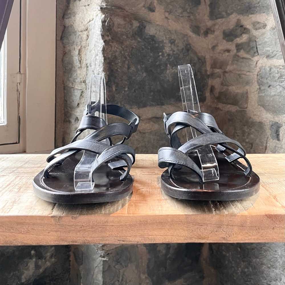 Lanvin Lanvin Anthracite Strap Sandals - image 3