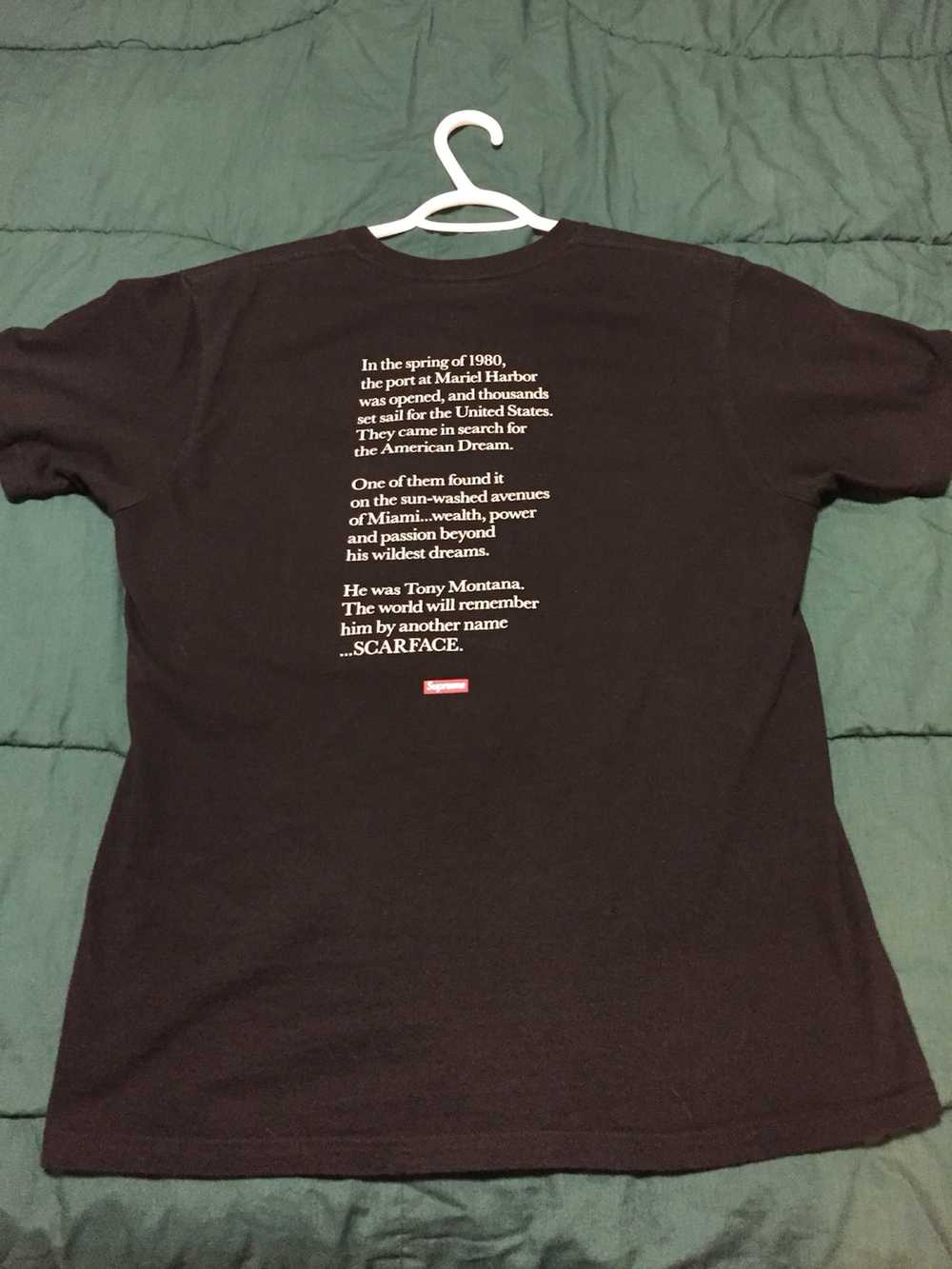 Supreme Supreme Scarface Split Tee Black - image 2