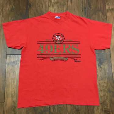 503 Sports San Francisco Sea Lions T-Shirt - Athletic Heather - Cotton - XXXXL (4XL) - Royal Retros