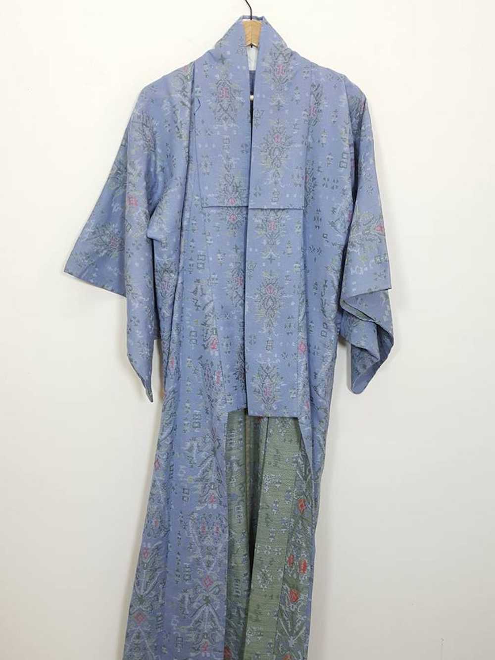 Handmade × Kimono Japan Dragon Vintage Handweave … - image 2