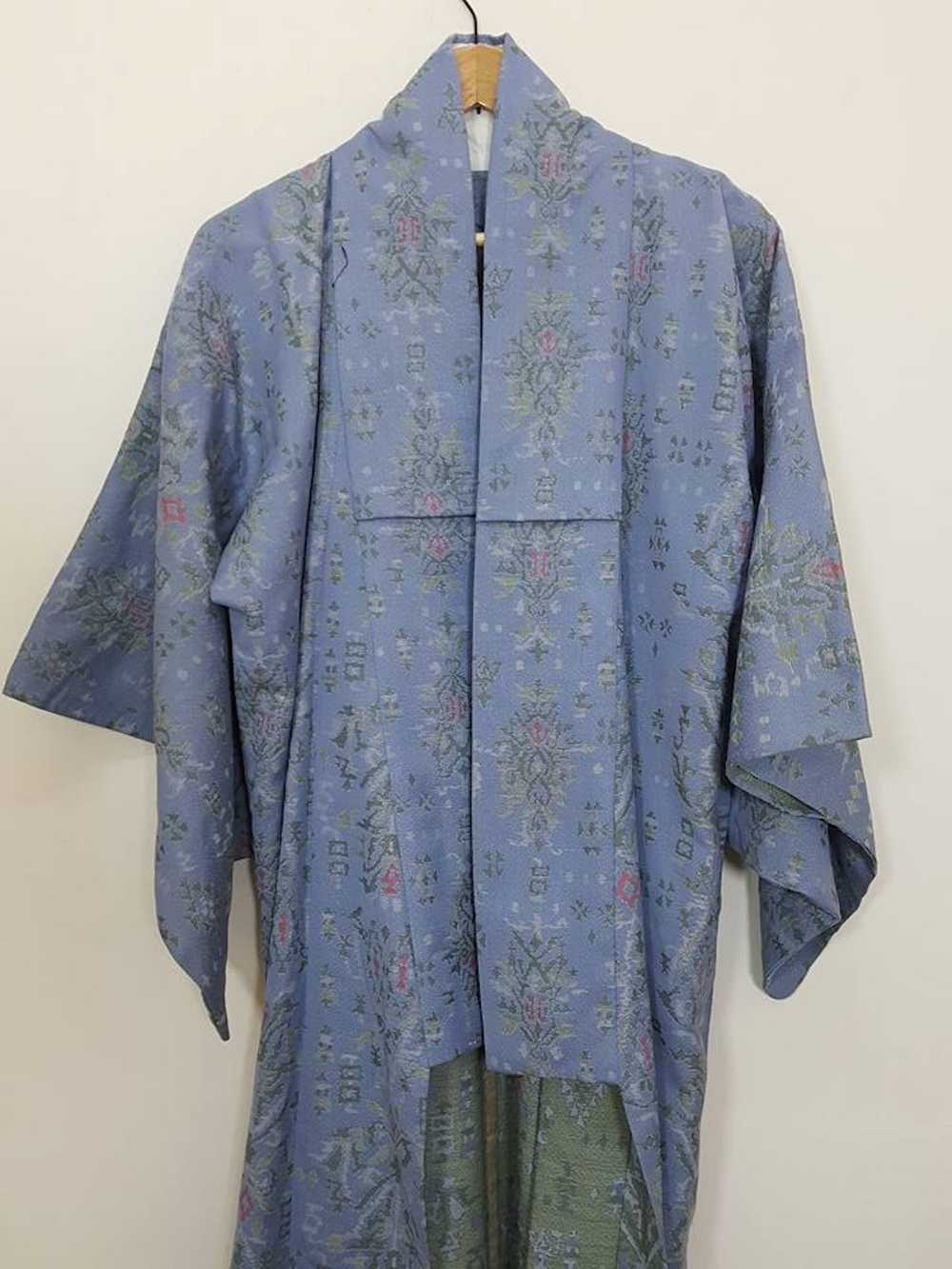 Handmade × Kimono Japan Dragon Vintage Handweave … - image 3