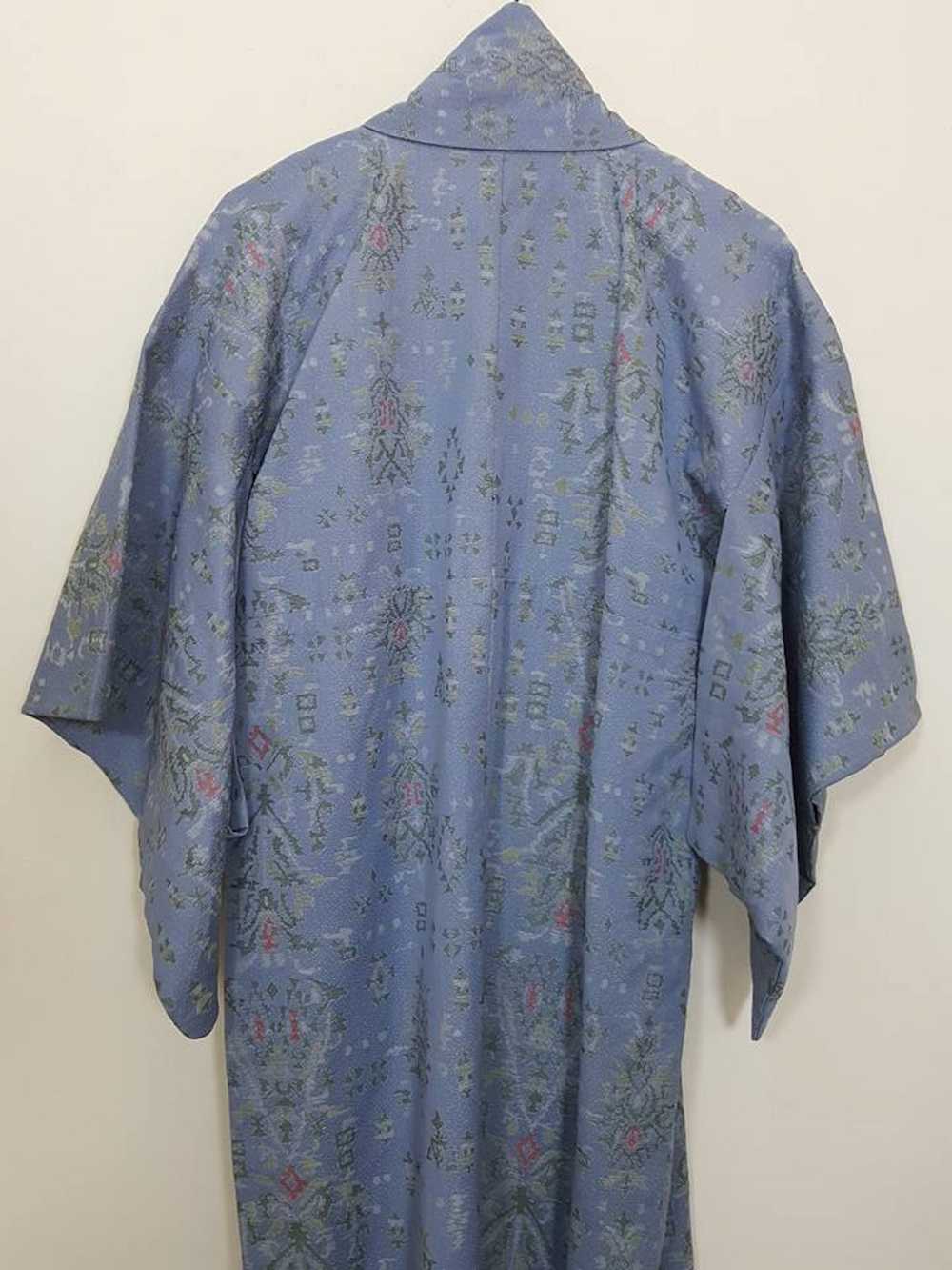 Handmade × Kimono Japan Dragon Vintage Handweave … - image 5