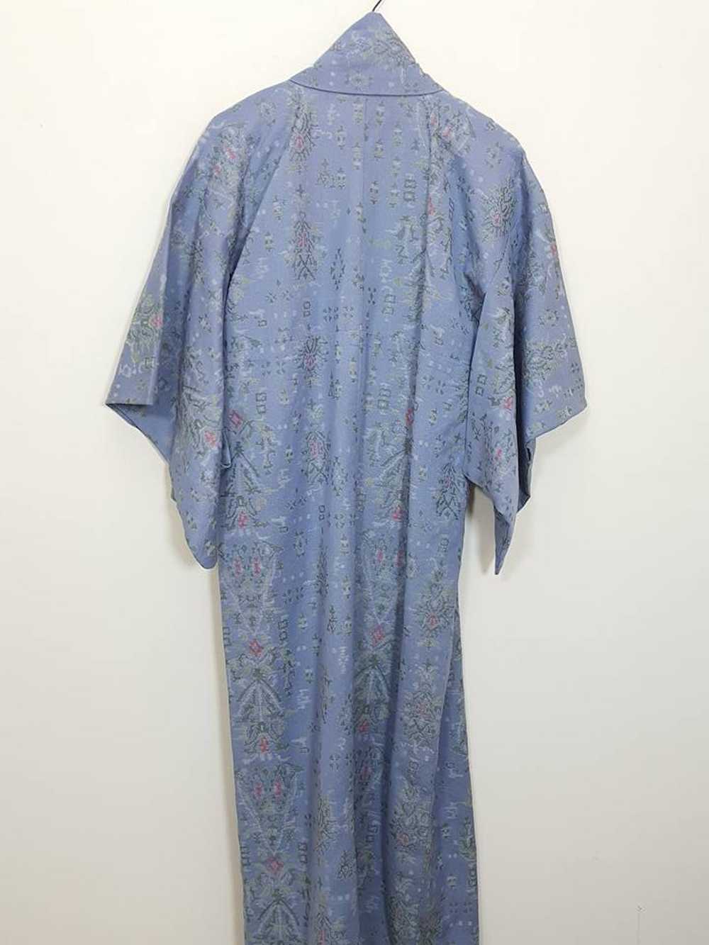 Handmade × Kimono Japan Dragon Vintage Handweave … - image 6