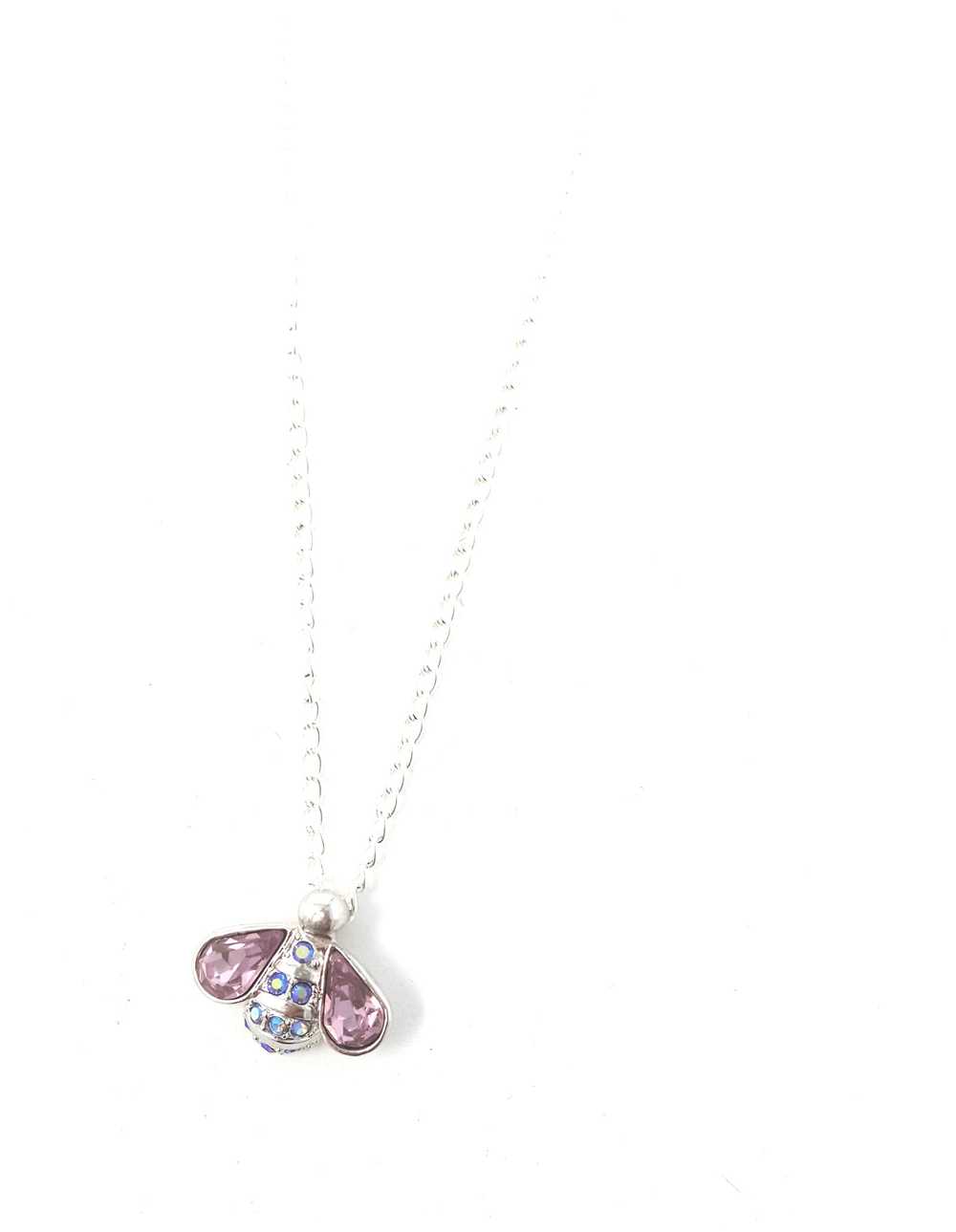 Givenchy Bug Pendant Necklace Pink - image 1