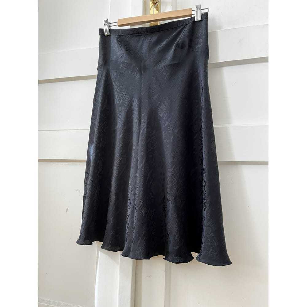 Miu Miu Silk mid-length skirt - image 3