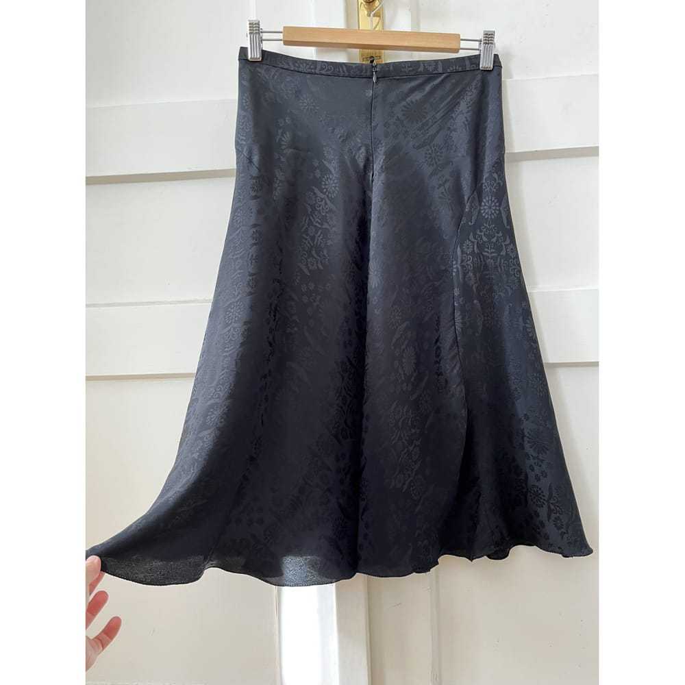 Miu Miu Silk mid-length skirt - image 6