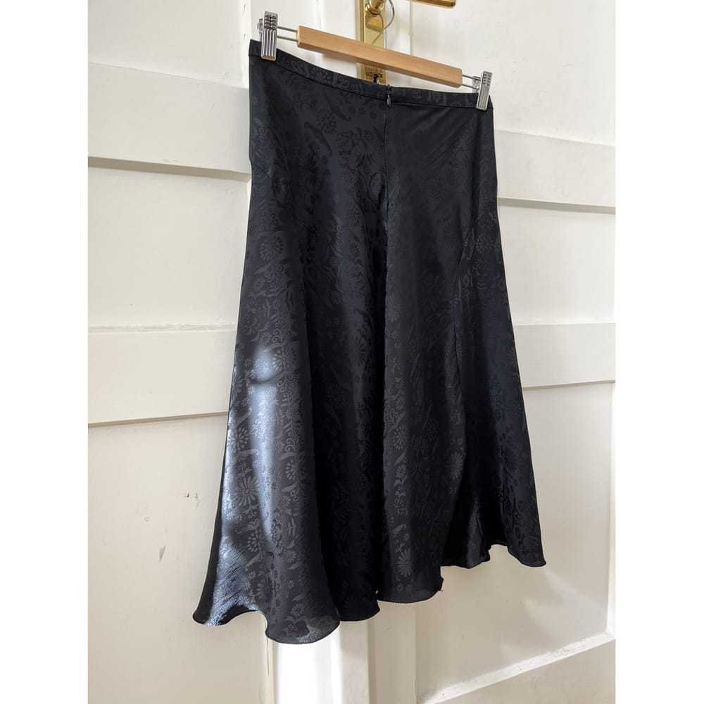 Miu Miu Silk mid-length skirt - image 7