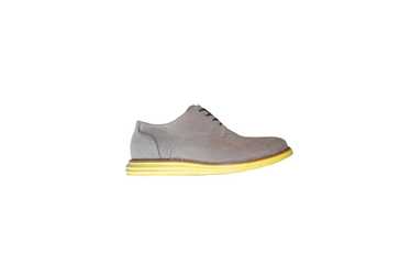 Japanese Brand × Other shoes brogue grey yellow s… - image 1