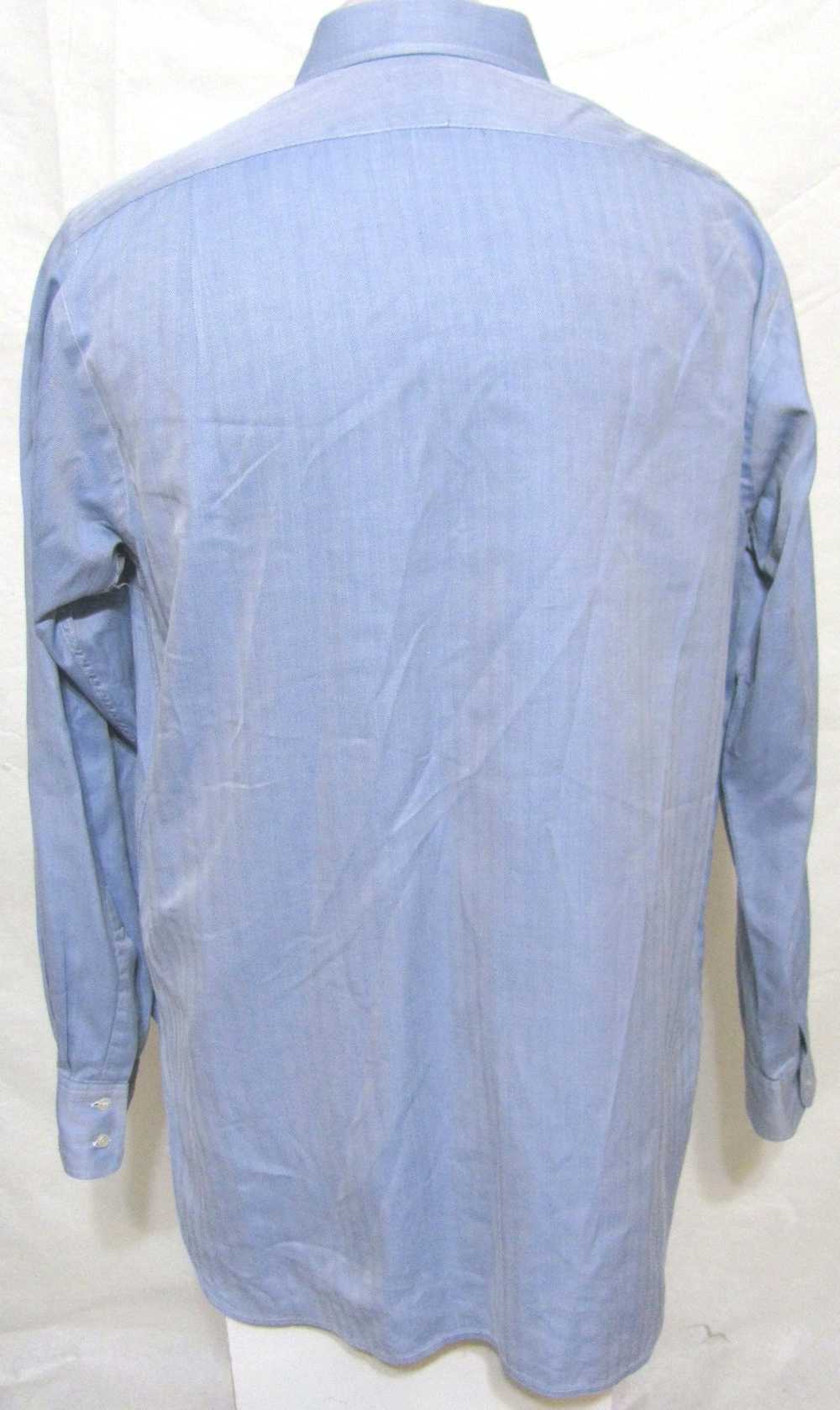 Thomas Pink THOMAS PINK Blue Dress Shirt M - image 6