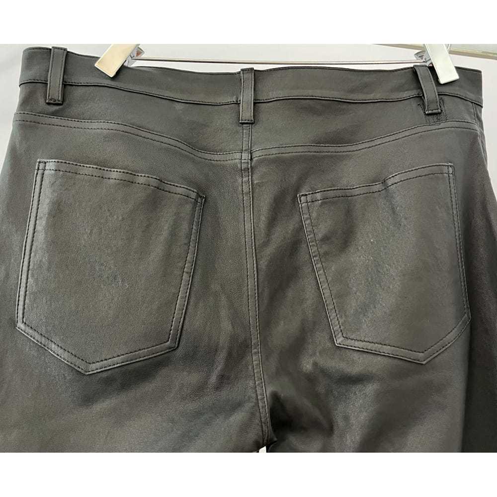 Iro Leather slim pants - image 4