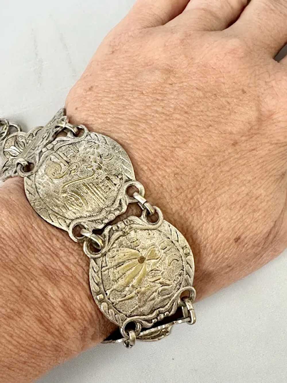 French Souvenir Panel Bracelet - image 2