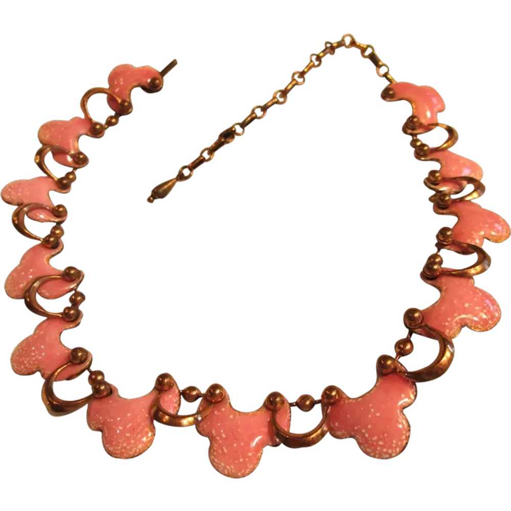 Matisse “Barcarolle” Pink Link Necklace - image 1