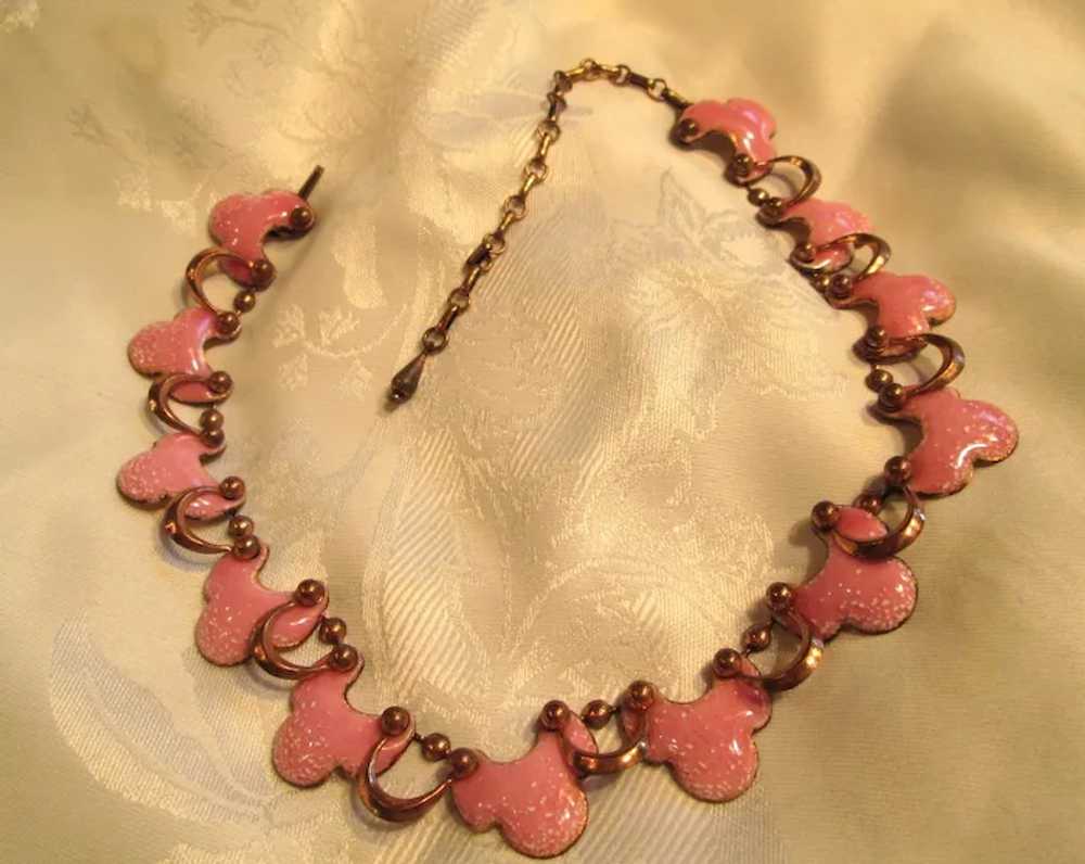 Matisse “Barcarolle” Pink Link Necklace - image 2