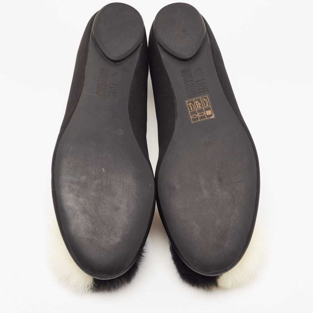 Moschino Love Cloth flats - image 5