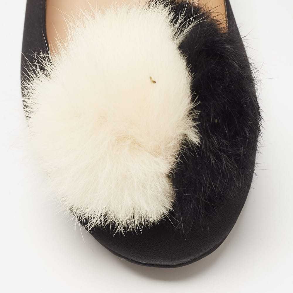 Moschino Love Cloth flats - image 6