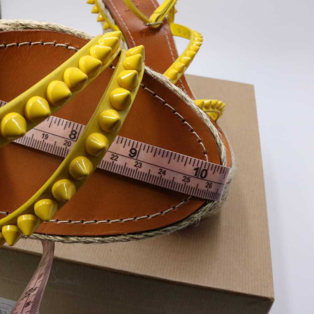 Christian Louboutin Cataclou patent leather sandal - image 3
