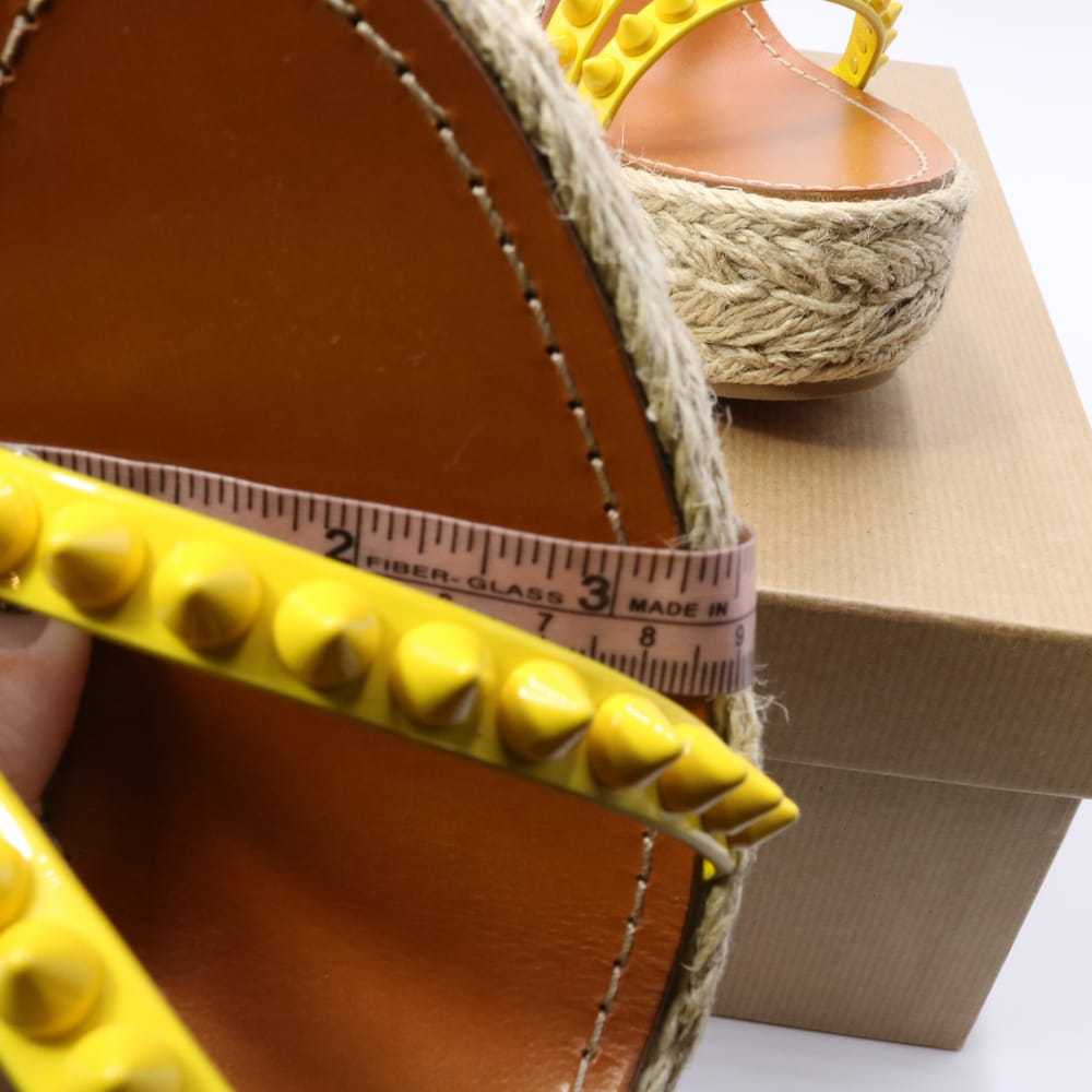 Christian Louboutin Cataclou patent leather sandal - image 4