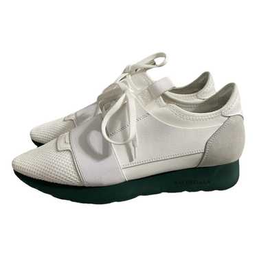 Balenciaga Race cloth trainers - image 1