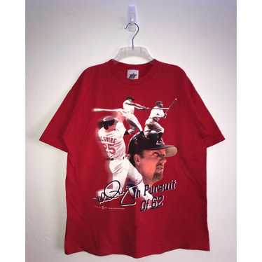 Vintage Lee Sports Mark McGwire St Louis Cardinals T Shirt XL 1998