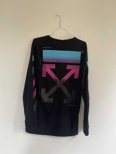 Off white gradient long sleeve best sale