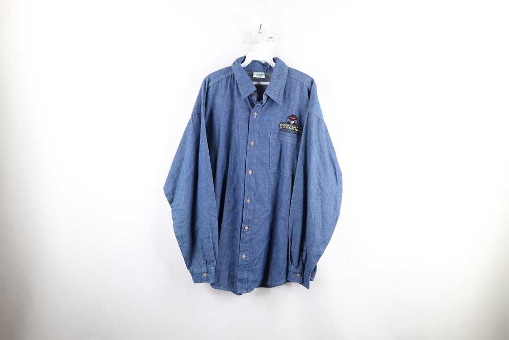 Vintage Vintage 90s Capones Dinner Show Denim Jea… - image 1