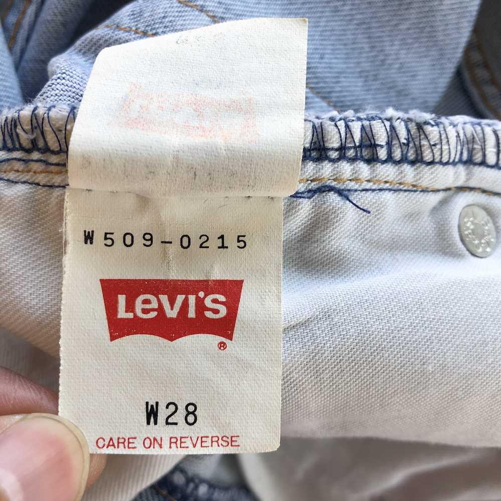 Levi's × Vintage Vintage Levis 509 Jeans Faded Bl… - image 9