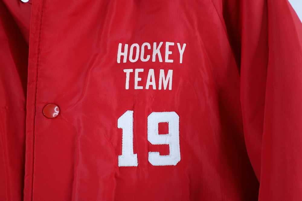 Vintage Vintage 80s Dog House Saloon Hockey Satin… - image 4