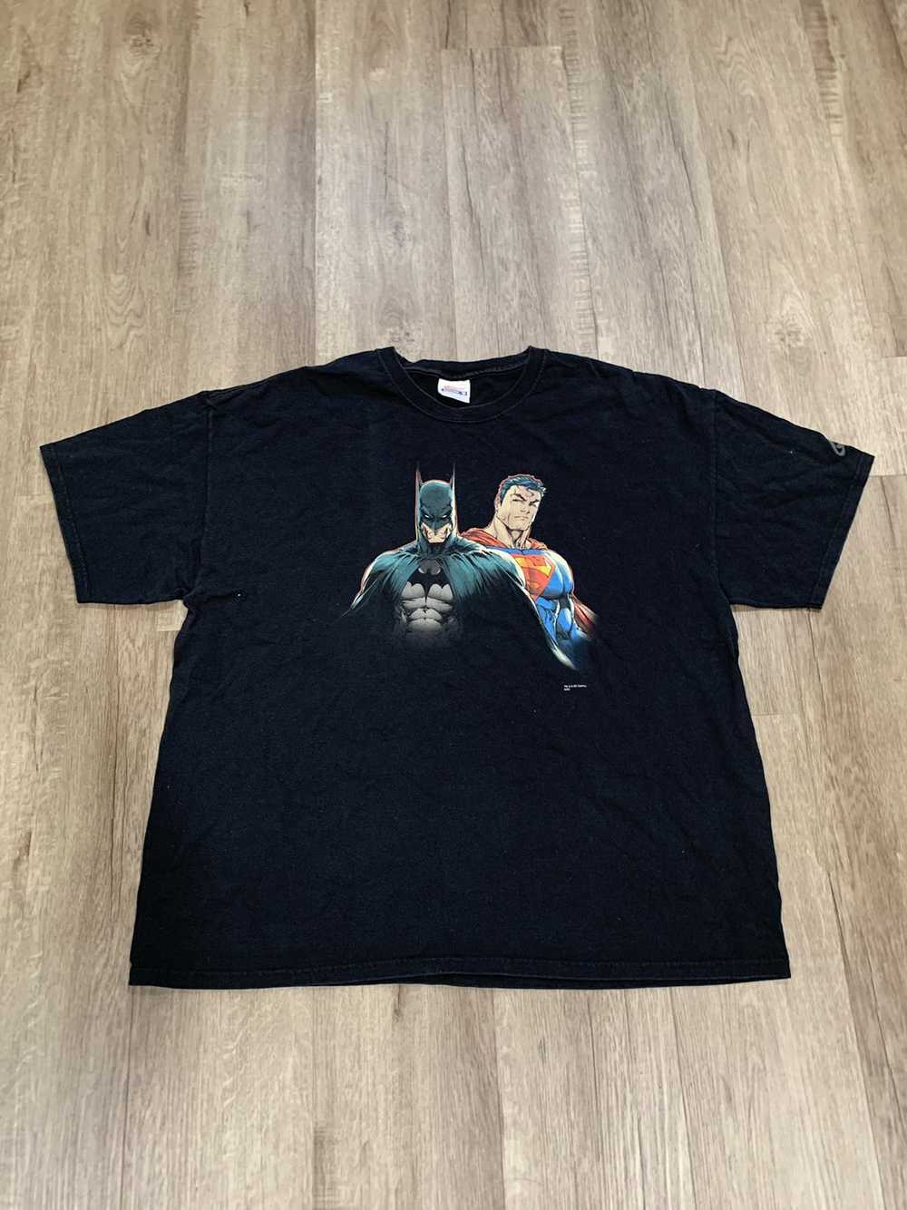 Dc Comics × Hanes × Vintage 2005 Batman and Super… - image 1